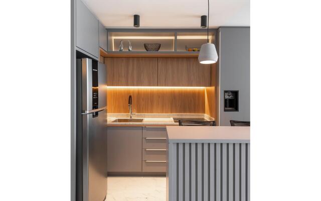 Rooftop com piscina em Jurerê Internacional #JA12