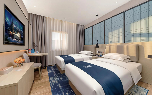 Echarm International Hotel Canton Tower Pazhou Convention and Exhibition Center Lujiang Metro Station Branch - Free Shuttle Bus to Canton Fair Complex During Canton Fair Period – Guest Rooms – Guangzhou