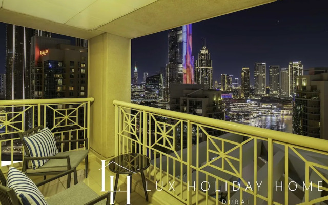 LUX The Burj Khalifa Fountain View Suite