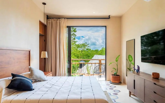 @villa.akbal- 2bd rooftop w/ open dinning room