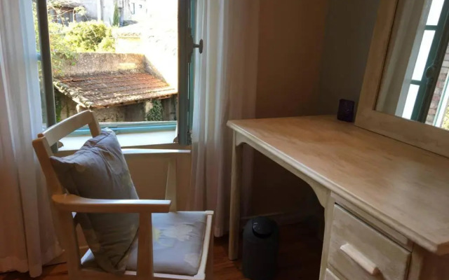 Romantic house - entrance to the medieval castle