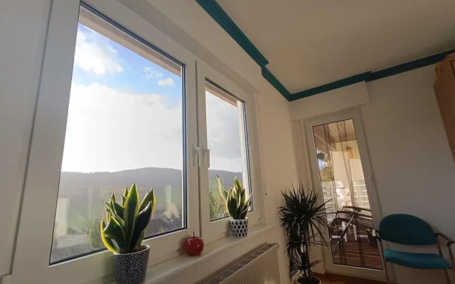 Ferienwohnung mit Bergblick