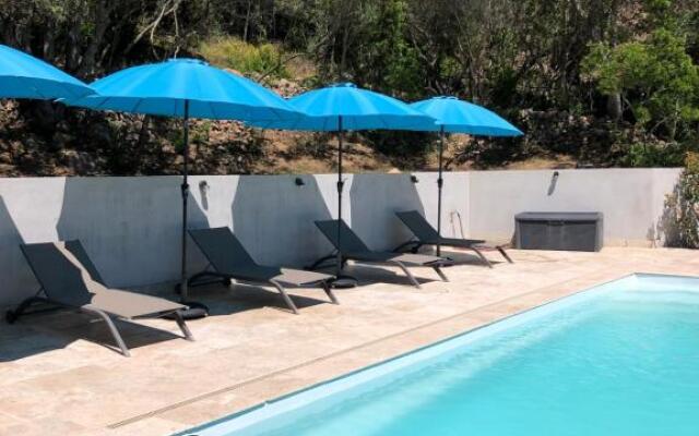 maison piscine chaufée