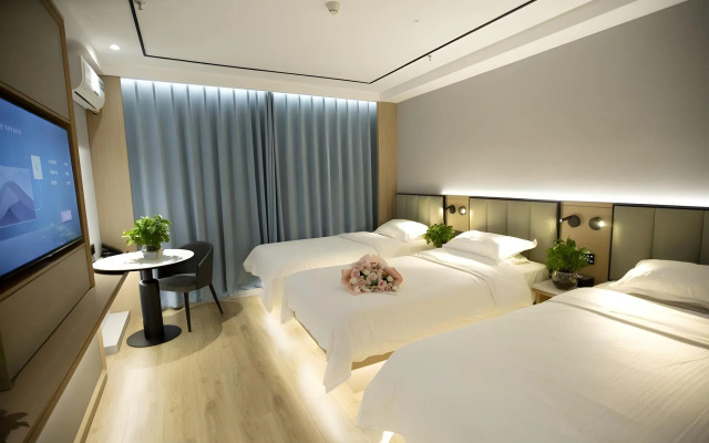 GreenTree Inn Inner Mongolia Chifeng Linxi Ronglin Homeland Express Hotel – Guest Rooms – Chifeng