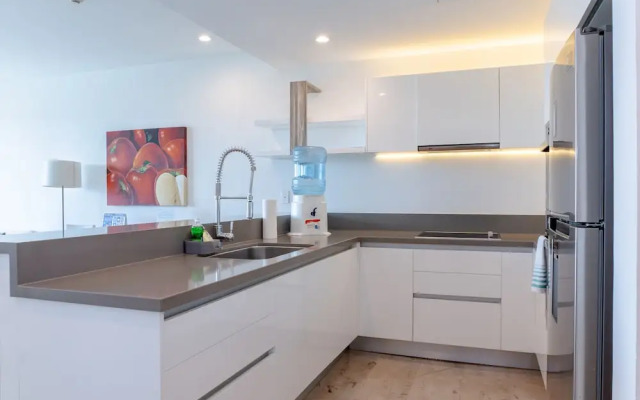 Contemporary Design Oceana 422 Playa del Carmen Condo by RedAwning