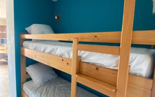 Studio cabine bord de plage 5 personnes