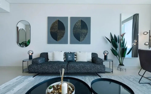High-class Apt in Dubai Marina w Full Sea Views - Hotel in ดูไบ - Photo 3