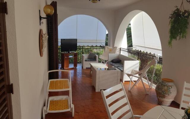 Villa del Golfo Urio with swimming pool shared by the two apartments