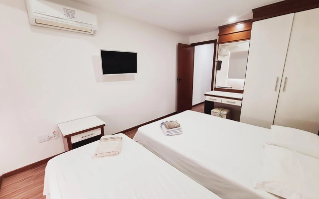 Flat Pasárgada 712, Free Bikes, pé na praia