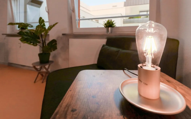 Modern hostel room for 3