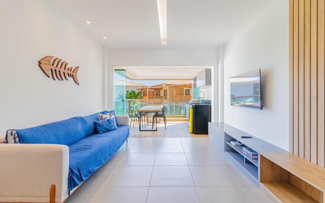 IT51 Excelente Apto 2 Quartos Beira Mar - Itacimirim