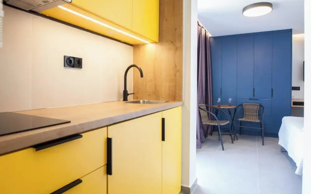 Athens Studio Escape with Balcony