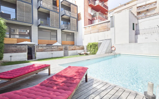 My Space Barcelona Pool Apartment Gracia