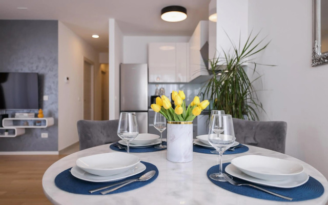 Stella Maris **** balcony, sea view, garage, BBQ