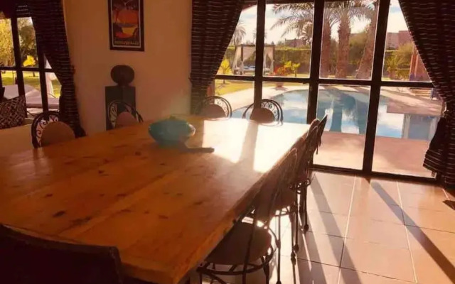 Villa Marrakech for 10 persons.