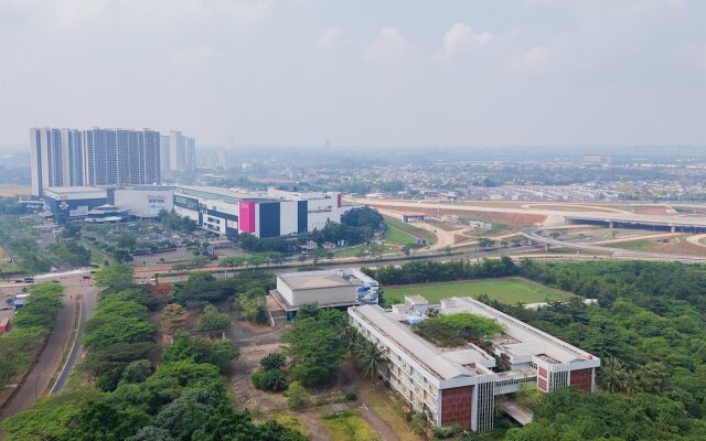 Fully Furnished And Cozy Studio Apartment At B Residence