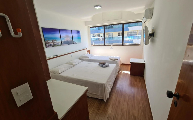 Flat Pasárgada 712, Free Bikes, pé na praia