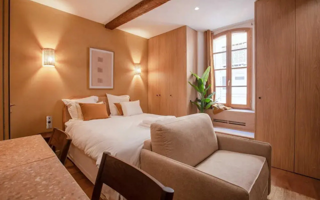 Charming Studio With A/C - 2P - Center St Tropez