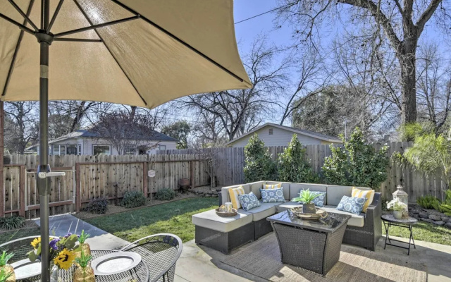 Ideally Located Chico Home - Fire Pit & Grill