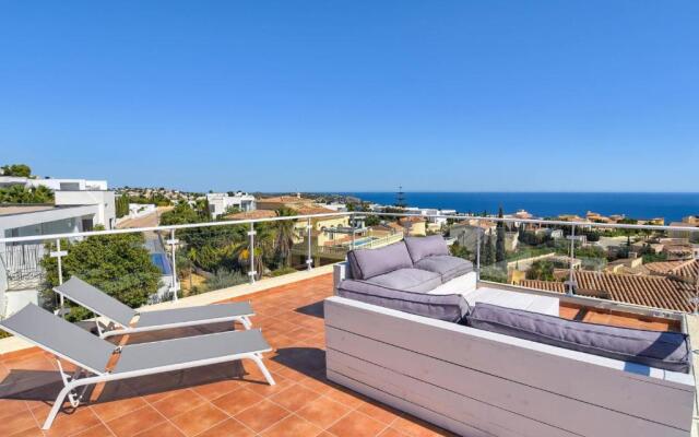 Villa la perla Moraira in Cumbre del sol Benitachell