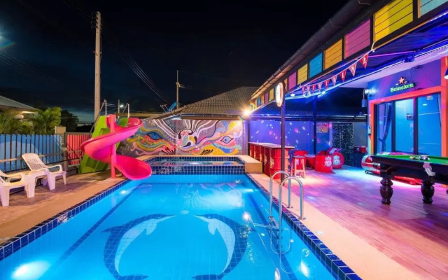 Mountain Field Pool Villa Cha-am