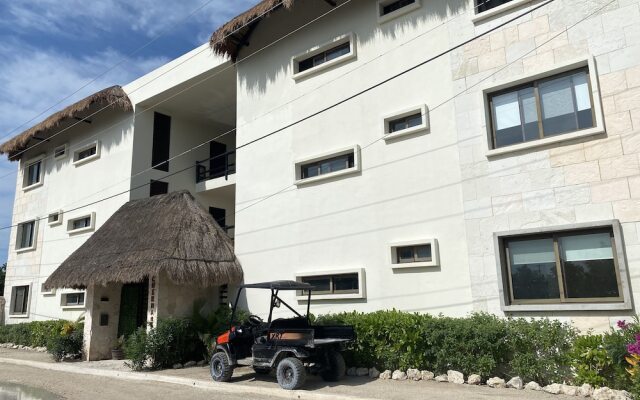 "family Apartment in Beautiful Residential Complex in Holbox"