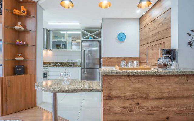 Fascino 302 - Apartamento 600 metros Rua Coberta de Gramado