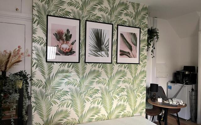 Cozy calm central studio with parking 7a