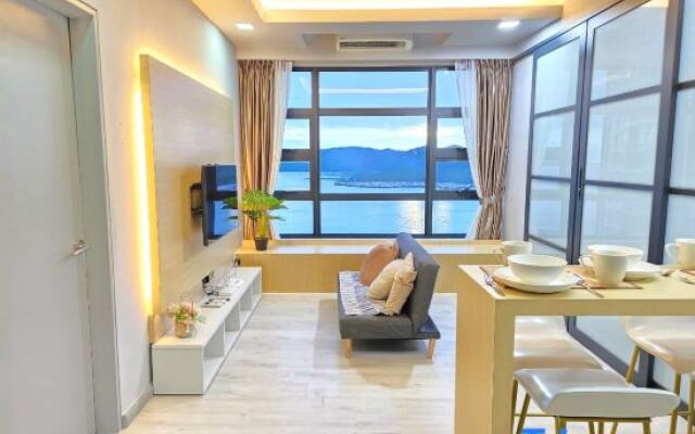 Jesselton Quay|Full Sea View|High Floor|Comfort|2Br|4 Pax