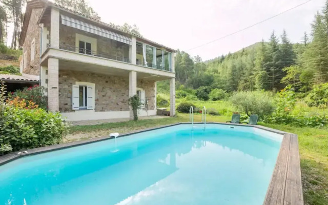 Holiday Home in Molieres-sur-ceze With Pool