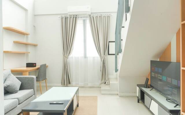 Good Deal Studio Loft Mezzanine (No Kitchen) At Kubikahomy Apartment