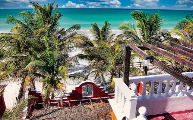 "beachfront Palapa In El Cuyo, Best Views"