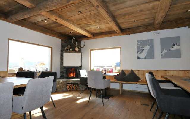 unique Hirschbichl Alm in the middle of the Zillertal mountains