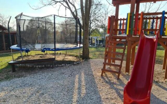 Camp 'Dvor' bell tent accommodation