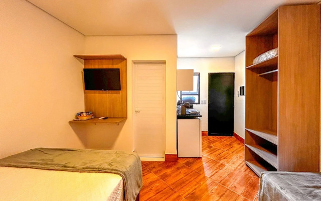 Timo Flat a Beira mar na Praia de Guaratuba SP