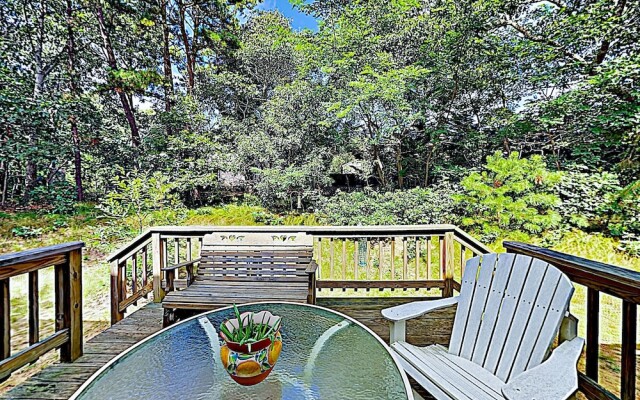 Woodsy Cape Cod Home by RedAwning