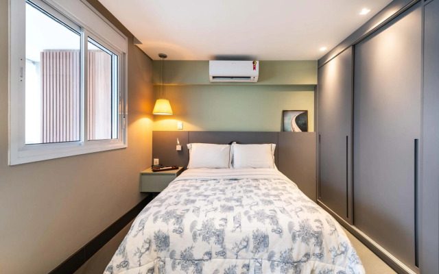 Pinheiros Faria Lima, Novo, 38M2, WIFI500MB