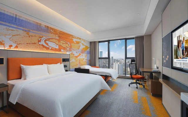 Hilton Hampton Inn Tianjin Jingbin Industrial Park – Guest Rooms – Tianjin