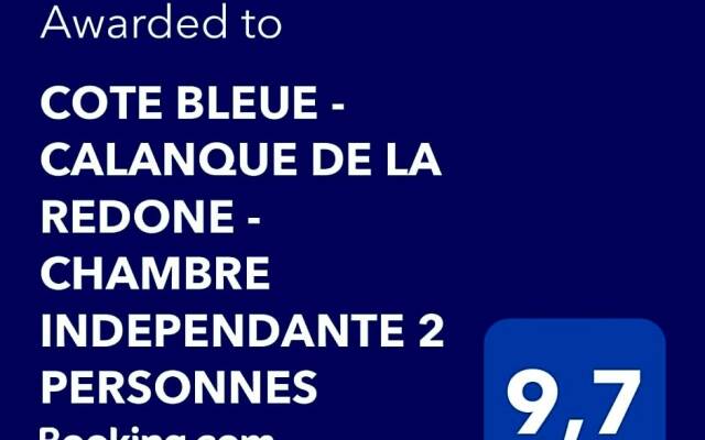 Cote Bleue - Calanque De La Redone - Chambre Independante 2 Personnes