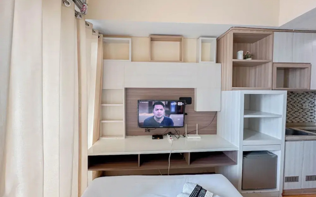 Restful And Good Choice Studio At Tamansari Papilio Apartment