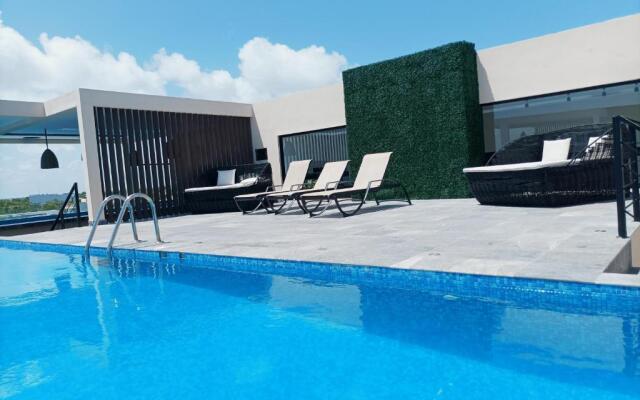 intimate apartment 1BR Tulum w/Pool & GYM ML