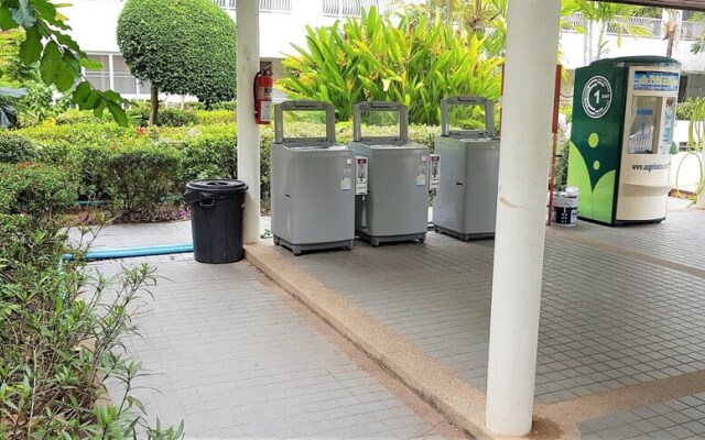 Large 1st Floor Studio Condo at Baan Suan Lalana