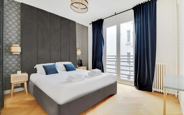 Modern & Refined 1bdr 4P - Roland Garros