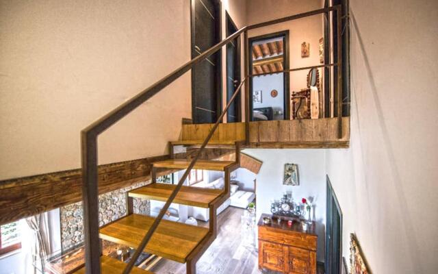 Wonderful house with hot tube and infinite view on Chianti 5 min drive form Siena-Cozy house