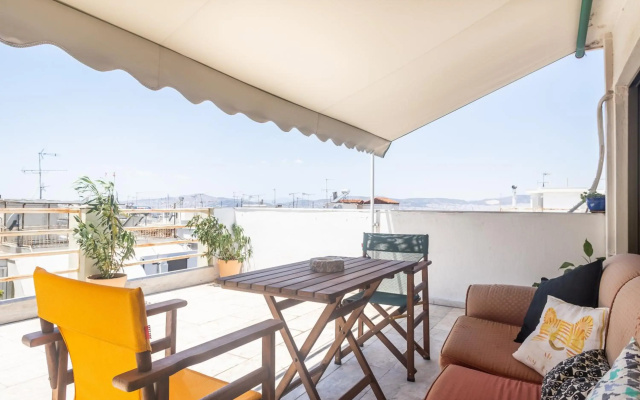 6th floor loft in Exarcheia