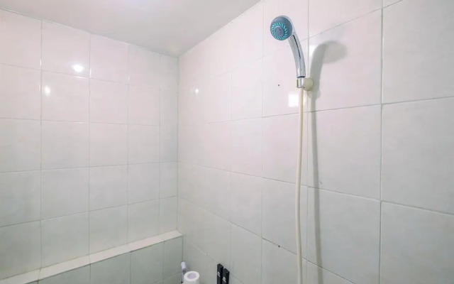 Furnished Green Pramuka 1BR Apartment with Modern Style and City View
