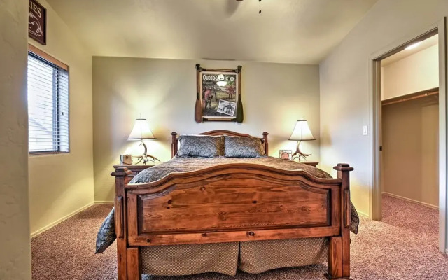 Mountain Cabin Retreat w/ Game Room, Patio & Views