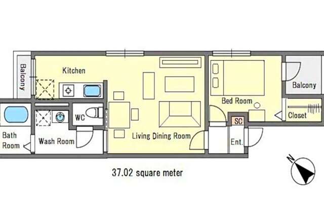 Forest Terrace Tenjin Minami