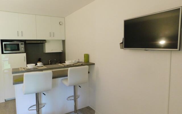 T1, Central Park, climatisation, piscine, parking privé
