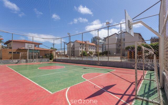 Apto em cond c piscina a 2min da praia VJG301